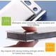 thumbnail image 4 of 28kg Strong Magnetic Closet Door Magnet 2 Pieces Stainless Steel Magnetic Closet Door Catches For Furniture Strong Powerful Magnet For Drawers, Shower, 4 of 5