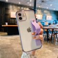 thumbnail image 1 of Étui Transparente Compatible avec Iphone 14 Pro Max/14 Pro, Housse de Protection en Tpu Souple avec Support de Poignet, 1 of 5