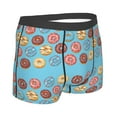 thumbnail image 2 of KLL Cute Donut Men's Cotton Boxer Briefs Underwear-Medium, 2 of 8