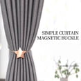 thumbnail image 3 of 1 Pair of Star Curtain Tieback Attachable Drapery Clip Decoration Strap for Living Room Bedroom Office, 3 of 5