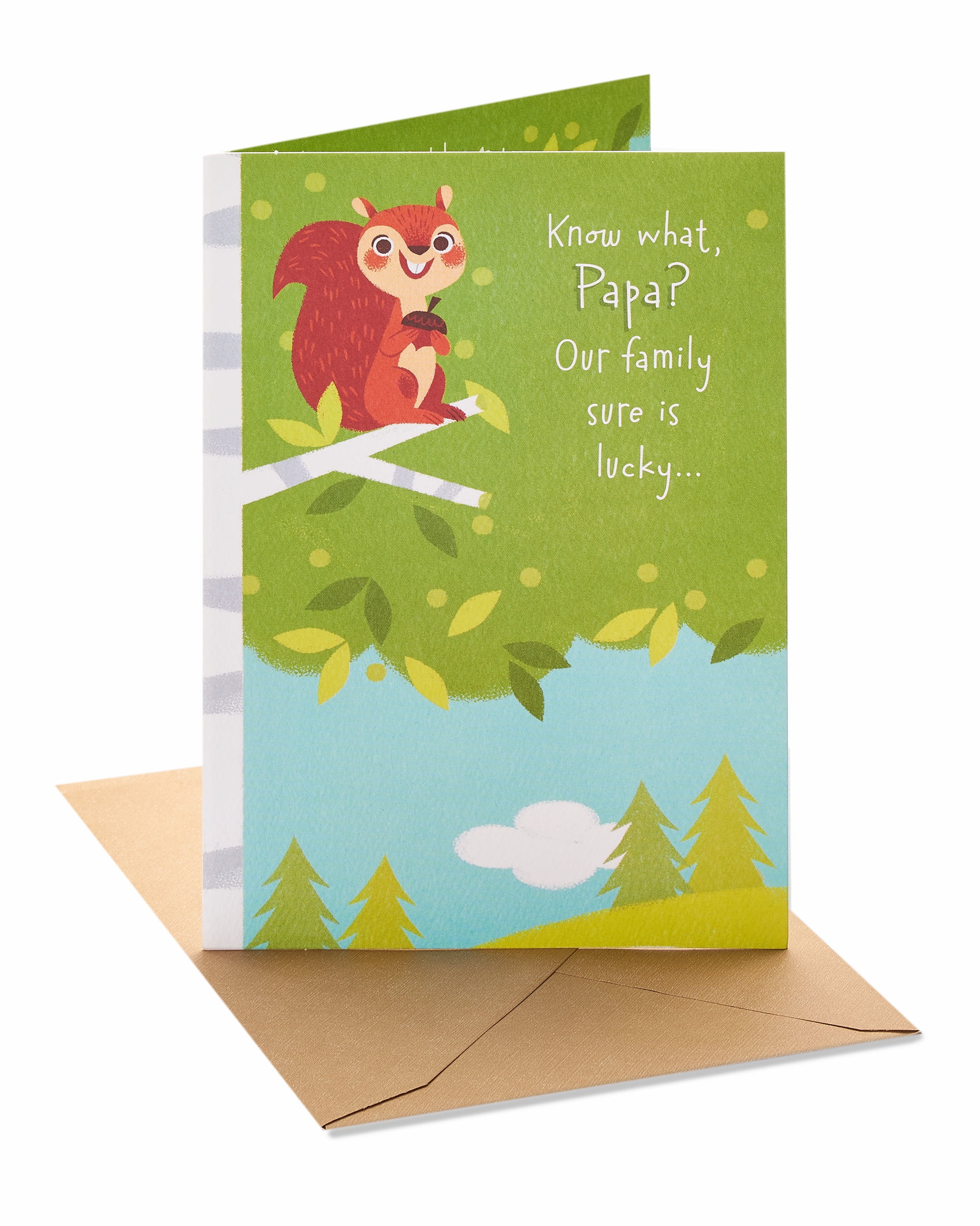 Download American Greetings Father S Day Card For Grandpa Squirrel Walmart Com Walmart Com