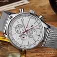 thumbnail image 5 of Temporizador 2016 Marca Mens de lujo ocasional del cuarzo del reloj de agua diario 30M resistente al hombre del reloj del negocio W / Calendario Reloj para hombre 1 1, 5 of 5