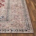 thumbnail image 6 of Well Woven Tonti Red Washable Vintage Style Persian Mat Rug 2x4 (2' x 3'11"), 6 of 7