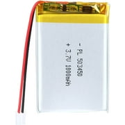 3.7V 1000mAh 503450 Lipo y Rechargeable Lithium Polymer ion y Pack with JST Connector