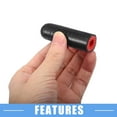 thumbnail image 6 of 1 Set 8mm 0.31" ID Car Silicone Coolant Cap Intake Vacuum Hose End Plug Car Coolant Heater Black, 6 of 6