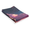thumbnail image 6 of Wobogo Pink Flower Sea Tapestry 60×51in Home Living Room Bedroom Wall Hanging Ornaments, 6 of 10