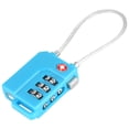 thumbnail image 1 of TSA Approved Travel Combination Cable Luggage Locks For Suitcases, 1 of 8