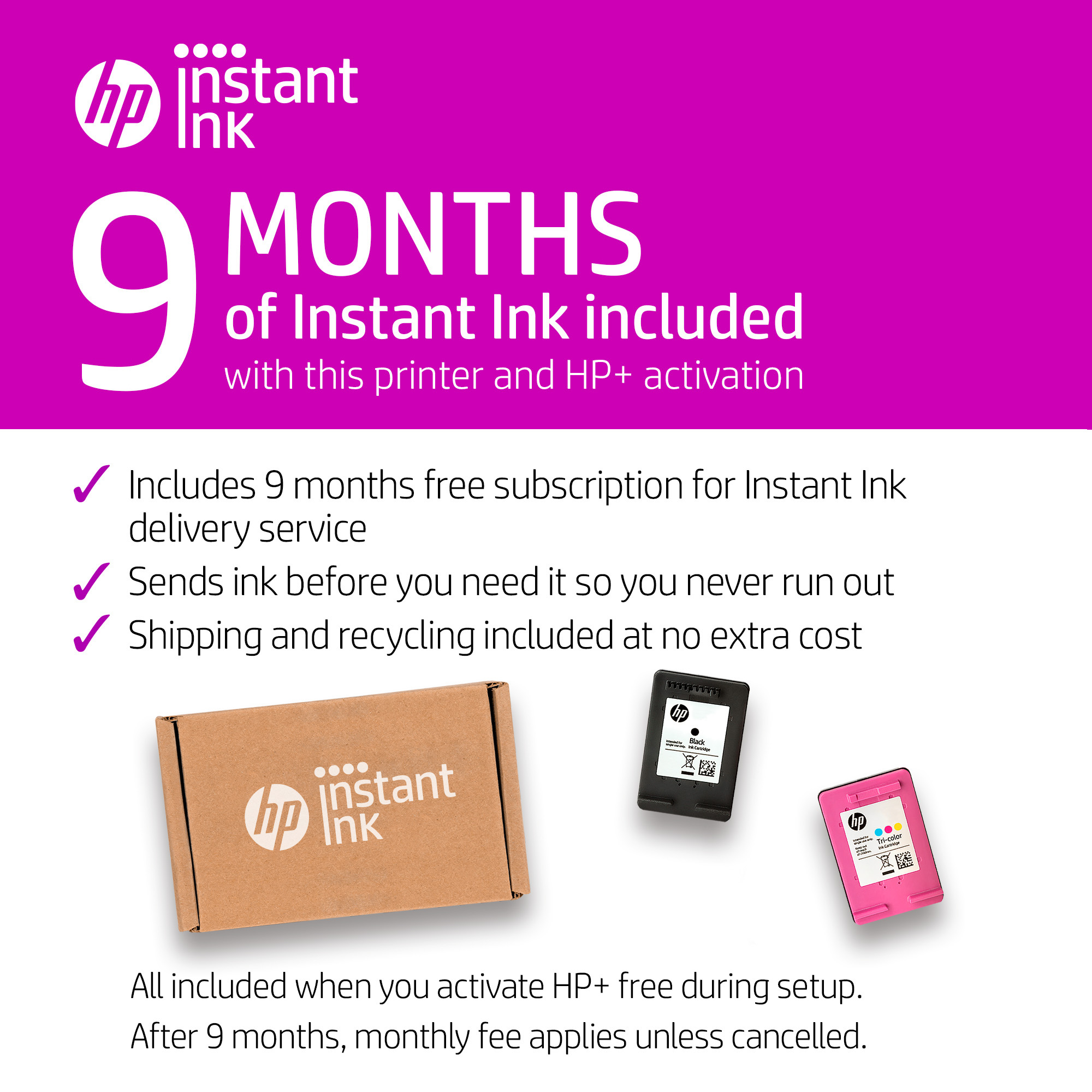 HP DeskJet 2723e All-in-One Wireless Color Inkjet Printer with 9 Months Instant Ink Included with HP+ - image 4 of 10