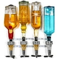 thumbnail image 2 of ANQIDI 4/6 Bottle Bar Butler Liquor Dispenser Home Wall Mounted Wine Beverage Dispenser Bartender Accessories (4 x 25ml Optics), 2 of 8