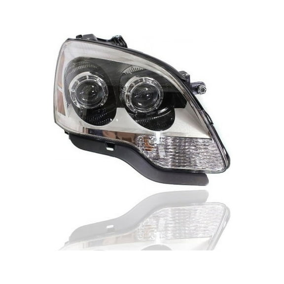 Headlight Assembly - Compatible/Replacement for '08-12 GMC Acadia Without HID - Right Hand - Passenger - 20912394