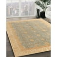 thumbnail image 3 of Ahgly Company Machine Washable Indoor Rectangle Abstract Yellow Area Rugs, 3' x 5', 3 of 7