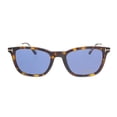 thumbnail image 2 of Tom Ford Arnaud-02 FT0625 52V Dark Havana Rose Gold Blue 53 mm Men's Sunglasses, 2 of 5
