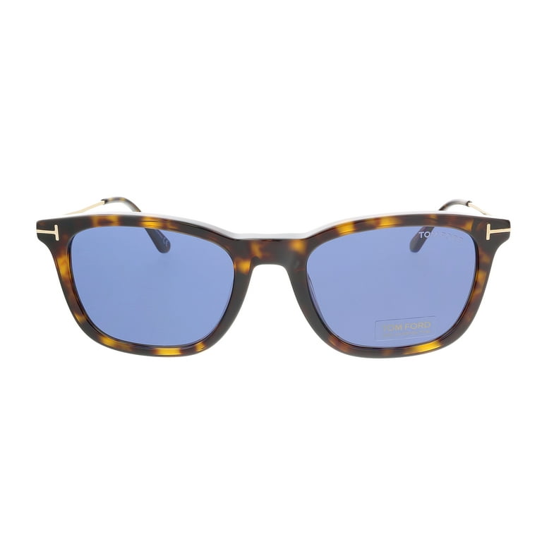Tom Ford Arnaud-02 FT0625 52V Dark Havana Rose Gold Blue 53