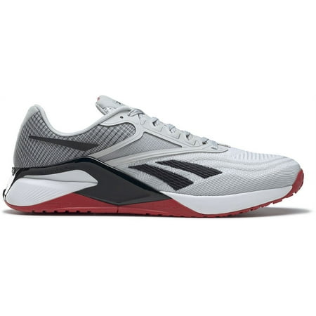 Mens Reebok Nano X2 Shoe Size: 8.5 Ftwr White - Pure Grey 2 - Vector Red Cross Training