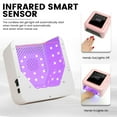 thumbnail image 3 of Yokefellow Cordless Nail Lamp - UV Light for Gel Nails Drying Lamp with 4 Timers 72W LED Nail Light Fast Curing Nail Dryer for Gel Polish E22, 3 of 3