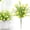 C, variant on Goowood Artificial Flower Cemetery Bouquet - Professional Plastic Memorial Flowers for Outdoor Decoration - Realistic Grave Site Floral Arrangement