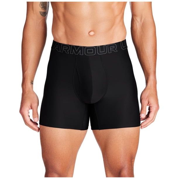 Calzoncillo bóxer Under Armour Tech 1 unidad para hombre, tiro de 6 cm