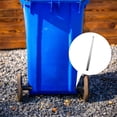 thumbnail image 1 of FONDOTIN 1Set Cart Axle Trash Can Wheel Axle Silver Iron 1Set, 1 of 8