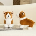 thumbnail image 6 of Realistic Corgi Dog Plush Stuffed Animal Soft Plush Dog Pillow Doll Fluffy Puppy Toy Birthday Gift, 6 of 6