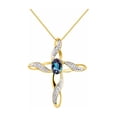 thumbnail image 3 of RYLOS Jewelry For Women Yellow Gold Plated Silver Infinity Wave Tennis Bracelet, Ring & Necklace Gemstone w/ Diamonds Adjustable 7"-8" Wrist & 18" Chain Alexandrite June Birthstone  Jewelry, 3 of 10