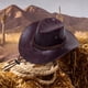 thumbnail image 1 of Sombrero de vaquero occidental Sombrero de Sombrero de sol versátil con correa ajustable para la barbilla Sombreros de cuero duraderos Gorras Marrón Fernando Sombrero de vaquero, 1 of 8