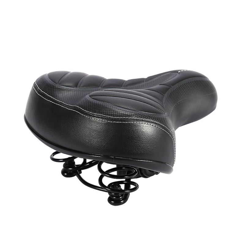 Comfort Wide Big Bum Mountain Road Bike Bicycle Sporty Soft Pad Saddle Seat New.