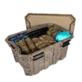 thumbnail image 4 of Realtree® WEATHERMAX™ 24 Gallon Marbled and Tan Storage Tote with Latching Lid, Heavy Duty Plastic Storage Bin, Pack of 2, 4 of 11
