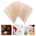 thumbnail image 2 of 50 Uds. De espiga de madera Natural, palo para manualidades sin terminar, espiga de madera Natural sin terminar, suministro de varilla para proyecto DIY de macramé, 2 of 7