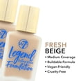 thumbnail image 3 of Legend Lasting Wear Foundation - Fresh Beige by W7 for Women - 0.98 oz Foundation, 3 of 4