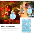 thumbnail image 3 of 6 PCS Decorations Foldable Tray Christmas Balls 8.00X6.00X6.00CM Sky-blue, 3 of 8