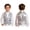 Silver, variant on Sequin Sparkly Vest For Boys Sequin Hip-Hop Jazz Dance Top Party Waistcoat Black 6
