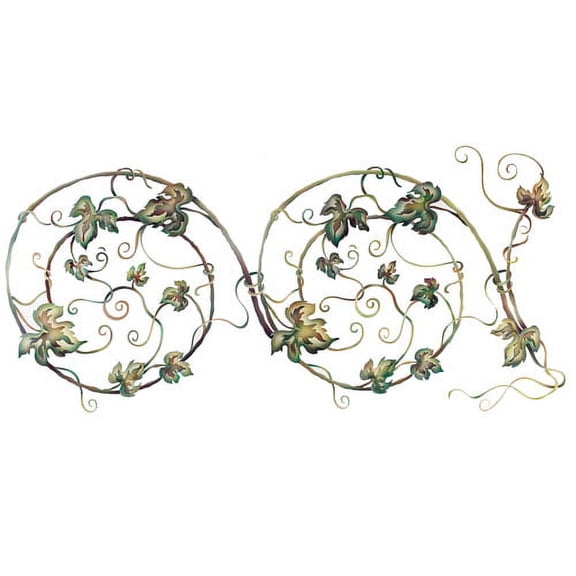 The Mad Stencilist Spiral Vine Wall Stencil; TMS623