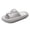 Grey, variant on Halloween Women Slippers Fuzzy Soft Jack O Lantern Pumpkin Bedroom Shoes Memory Foam Non-Slip Flat Slides Warm Lining Indoor House Shoes Halloweens Gifts for Adults