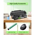 thumbnail image 2 of GREENCYCLE 6 Pack Compatible CE505X Black Toner Cartridge Replacement for 05X High Yield Toner Use with Laserjet P2050 P2055 P2055d P2055dn P2055x Series Printer, 2 of 6