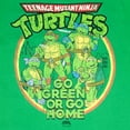 thumbnail image 2 of Teenage Mutant Ninja Turtles Go Green or Go Home T-Shirt-Small, 2 of 2