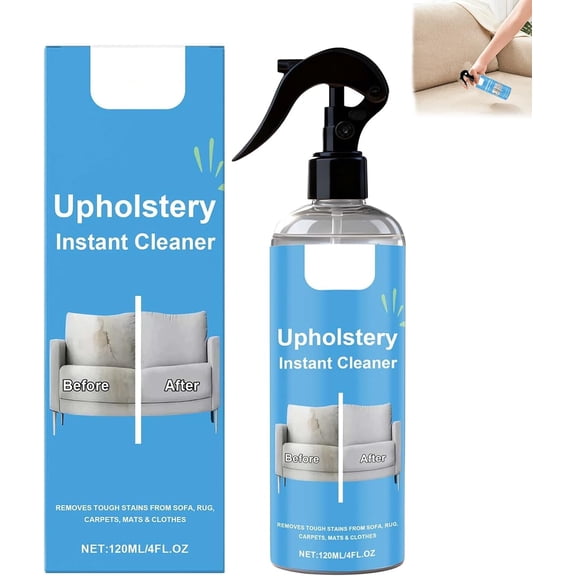 2026 Must-Have Upholstery Cleaner, Pro Formula Erases Tough Stains, Multi Fabric Cleaner and Upholstery Stain Remover, Safely Cares for Clothes and Sofa Fabrics (1pcs)