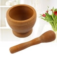 thumbnail image 1 of CRAFTHROU 2Pack Pestles for Kitchen Use Plastic Garlic Pugging Pot Pedestal Bowl with Easy to Clean Feature, 1 of 8