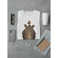 thumbnail image 3 of Rhino With Bird T-Shirt Men -Image by Shutterstock, Male 3X-Large, 3 of 4