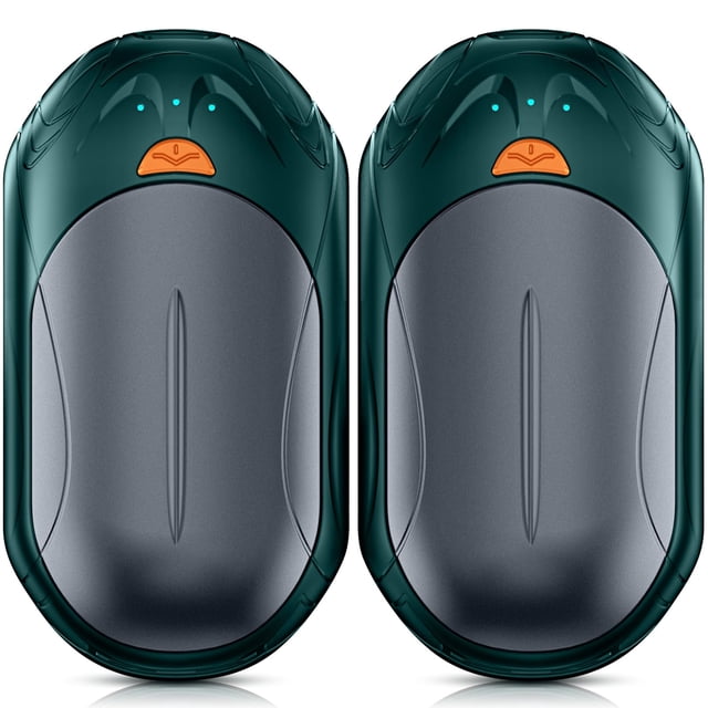 Calentadores de manos POMPONGO, 2 unidades, 6000 mAh, 20 horas, portátiles