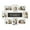 White-Family, variant on 8 Opening Family Picture Frame Gallery Collage Wall Hanging Photo Frame for 6" x 4" Photo Black