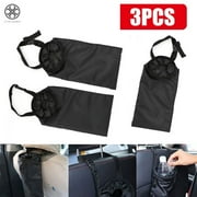 Luxtrada 3 Pack Car Trash Bags Car Trash Can Washable Eco-Friendly Seat Back Hanging Car Trash Bag Car Garbage Bag for Car,Travelling,Outdoor