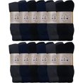 thumbnail image 2 of SOCKS'NBULK 12 Pairs Cotton Thermal Crew Socks, Men Women, Warm Thick Boot Sock, Bulk, 2 of 7