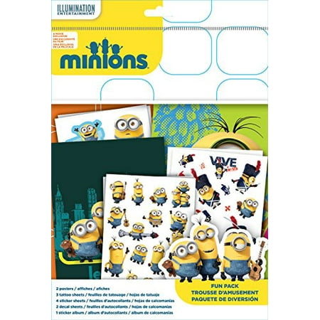 - Fun Packs Stickers - Despicable Me Minions w/Pens Games Toys Set st6912