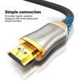thumbnail image 3 of Cable De Computadora A Proyector, Cable De Computadora Portátil A Proyector Interfaz Multimedia HD Conexión Simple Para Uso Doméstico, 3 of 7