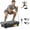 Black, variant on RIORUN Vibration Plate Exercise Machine for Lymphatic Drainage, 200 Speeds Vibrating Fitness Platform, 460 Lbs Capacity with Resistance Bands for Full Body Workout & Weight Loss