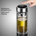 thumbnail image 2 of Taza de vidrio de doble capa de gran capacidad, taza de té grande de 1000 ml, taza de agua portátil para exteriores para el hogar, taza de vidrio de borosilicato, 2 of 4