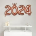 thumbnail image 2 of LCXmlly Party Photo Backdrop Bright Color Number Balloon Decoration Inflatable Widely Used 2024 New Year Party Ornament, 2 of 8