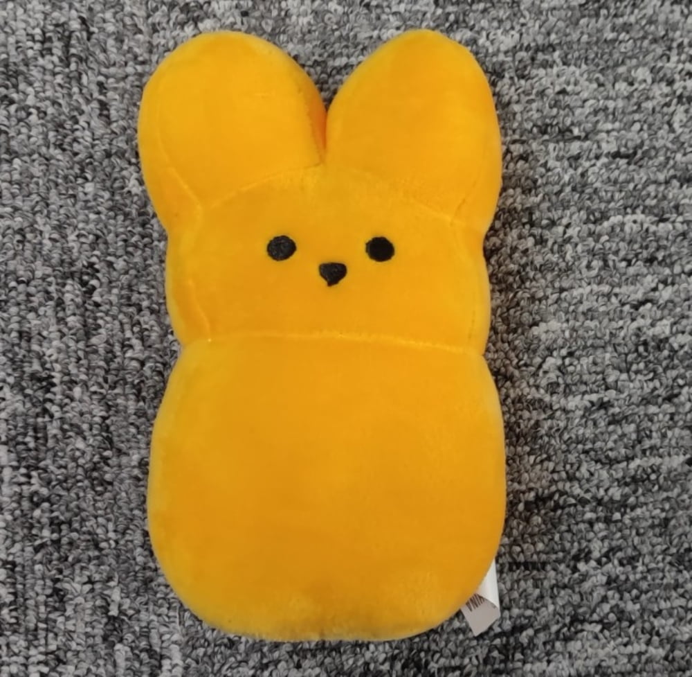 orange peep plush