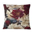 thumbnail image 3 of Designart "Luxurious Poppy Splendor" Floral Printed Throw Pillow, 3 of 5