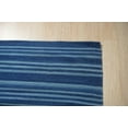 thumbnail image 3 of EORC Blue Modern Transitional Flat Modern Weave Area Rug, 3 of 7